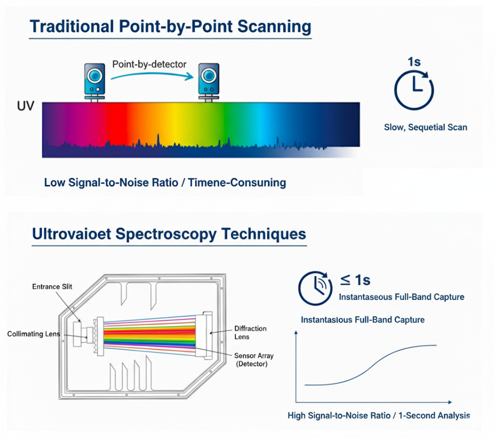 彩譜紡織品紫外線防護(hù)UPF分析儀原理圖 彩譜紡織品紫外線防護(hù)UPF分析儀原理圖